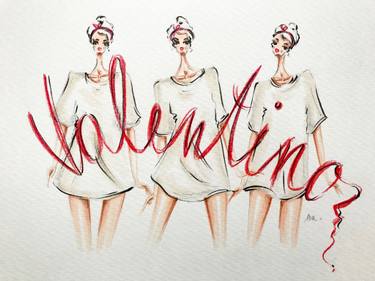 375x281 Valentino Statement Drawing - Valentino Drawings