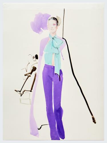 375x500 David Downton - Valentino Drawings