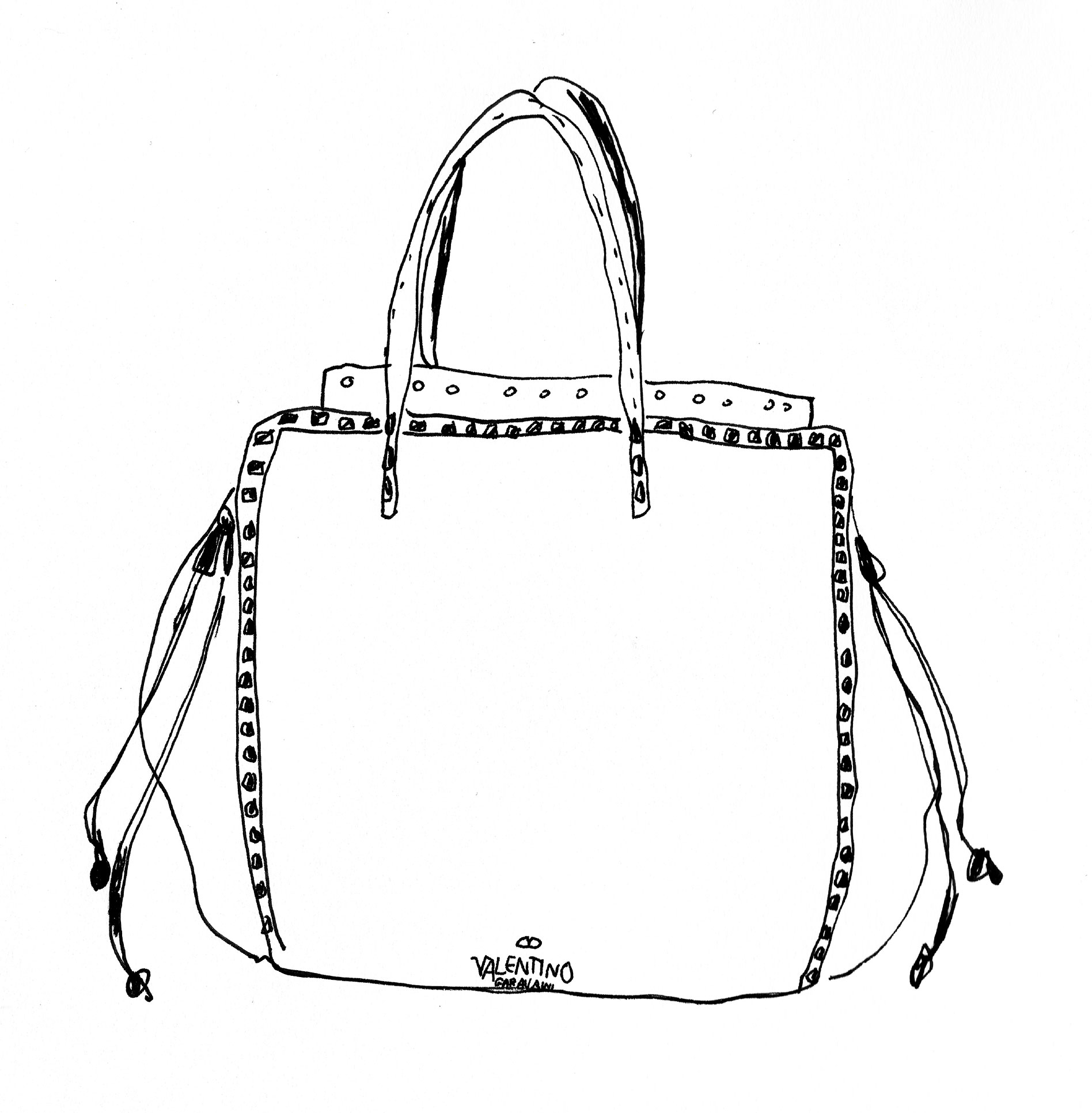 1896x1932 Drawing - Valentino Drawings