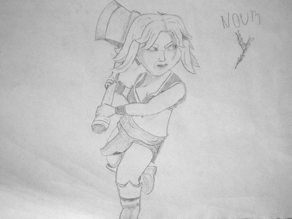 1024x768 valkyrie drawing clash royale amino - Valkyrie Drawing