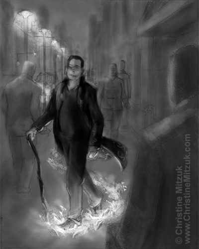 400x500 value study christine mitzuk art - Value Study Drawing