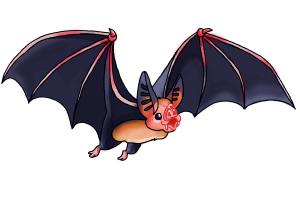 300x200 how to draw a vampire bat - Vampire Bat Drawing