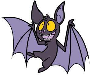 302x252 how to draw how to draw a vampire bat - Vampire Bat Drawing