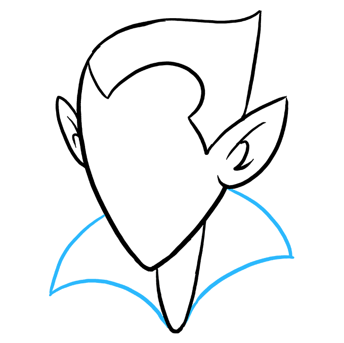 680x678 How To Draw A Vampire - Vampire Drawing Step By Step