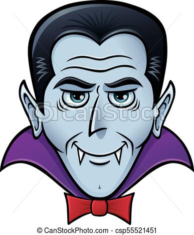 387x470 halloween vampire face cartoon of a vampire for halloween - Vampire Face Drawing