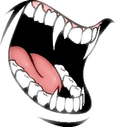 226x250 Pictures Of Vampire Fangs Drawing - Vampire Fangs Drawing