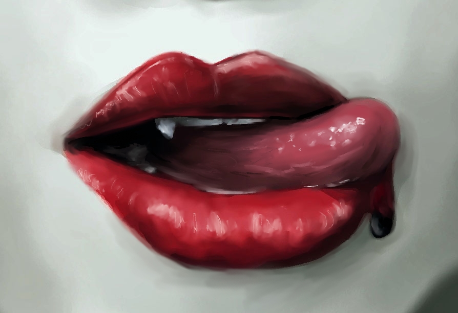 894x612 Vampire Teeth Drawing - Vampire Fangs Drawing