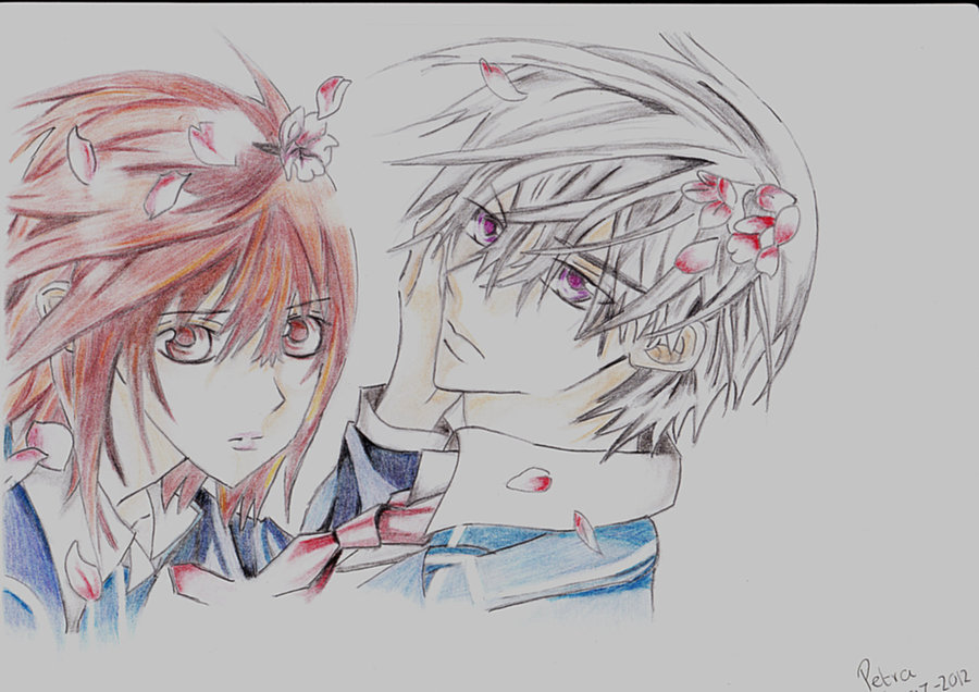 900x636 Vampire Knight - Vampire Knight Drawing