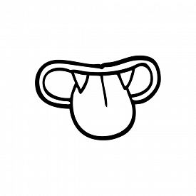 275x275 Line Drawing Cartoon Vampire Mouth Image - Vampire Mouth Drawing