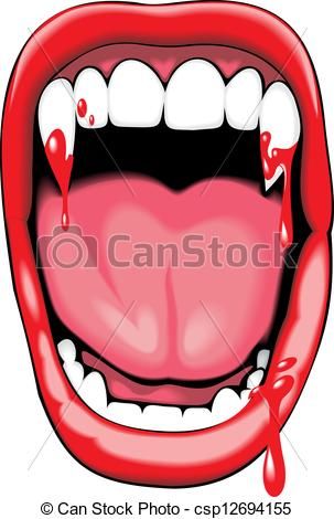 303x470 Pix For Gt Drawings Of Vampire Teeth Things I'm Drawn - Vampire Mouth Drawing