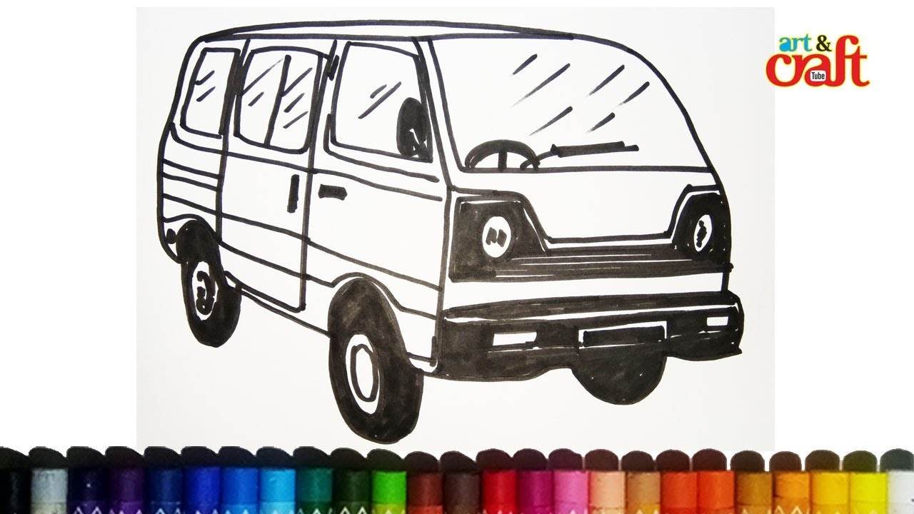 Van Drawing at PaintingValley.com | Explore collection of Van Drawing