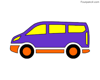 320x256 fourpencil how to draw a van for kids - Van Drawing