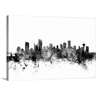 310x310 vancouver skyline canvas wayfair ca - Vancouver Skyline Drawing