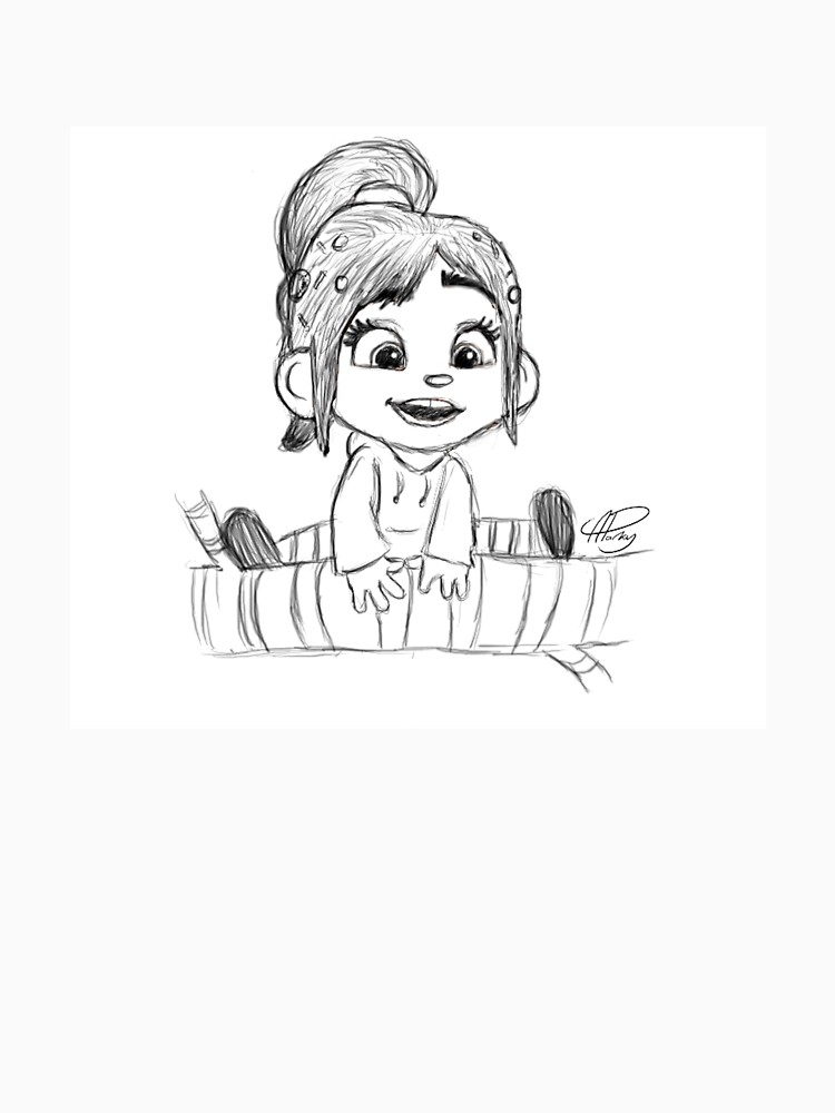 750x1000 vanellope von schweetz t shirt - Vanellope Von Schweetz Drawing