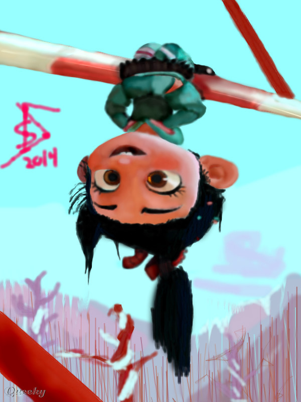 600x800 vanellope von schweetz a fan art speedpaint drawing - Vanellope Von Schweetz Drawing