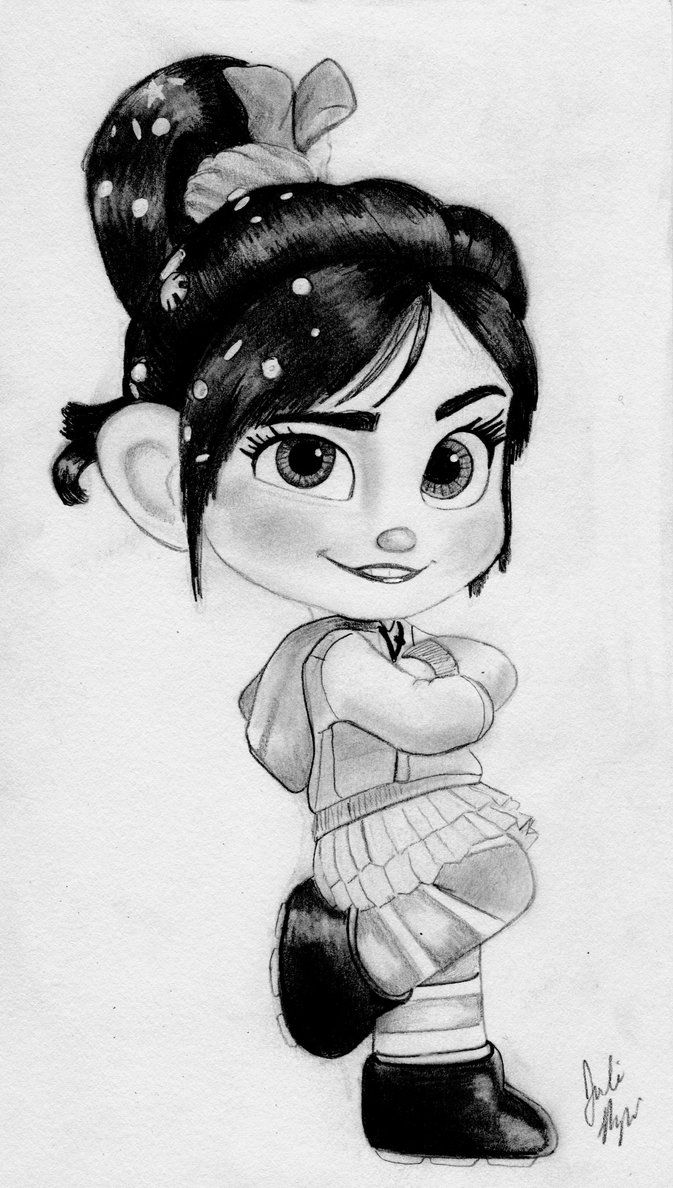 673x1188 vanellope von schweetz - Vanellope Von Schweetz Drawing