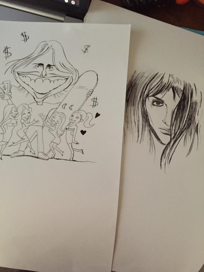 794x1059 Vanilla Sky Movie Replica Etsy - Vanilla Sky Drawing