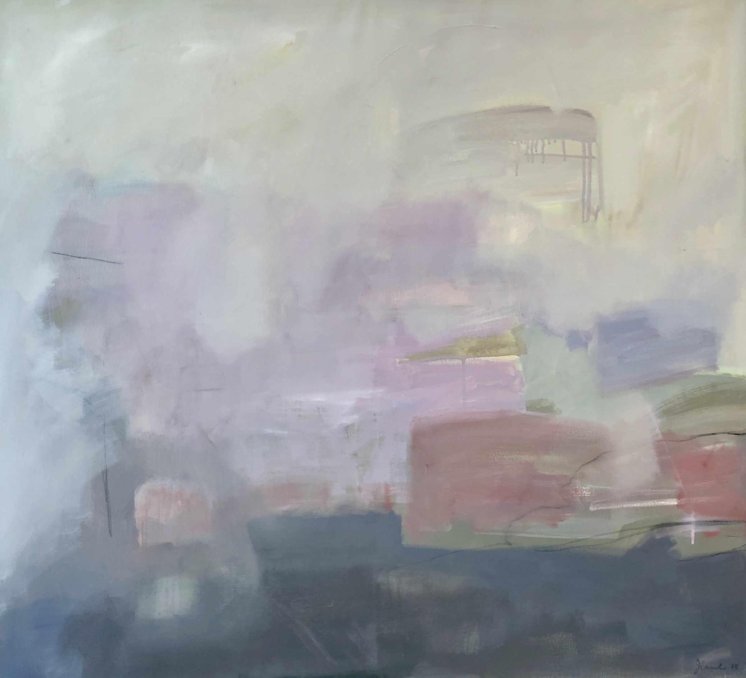 2400x2182 Julie Cusack, Under The Vanilla Sky Solomon Fine Art - Vanilla Sky Drawing