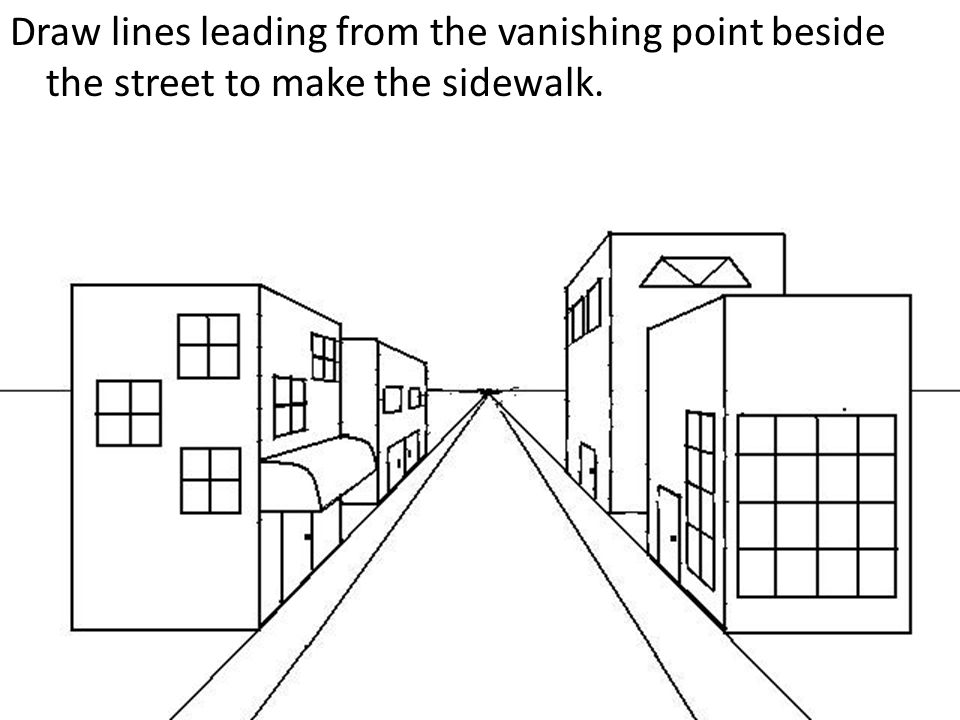 Vanishing Point Drawing at Explore collection of