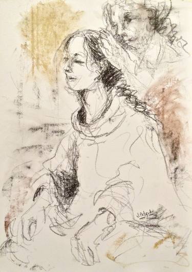 375x531 Beauty And Vanity Drawing - Vanity Drawings