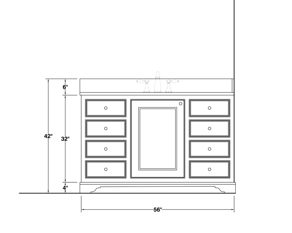 1000x800 free download sketchup models, dwg cad files, retail design - Vanity Drawings
