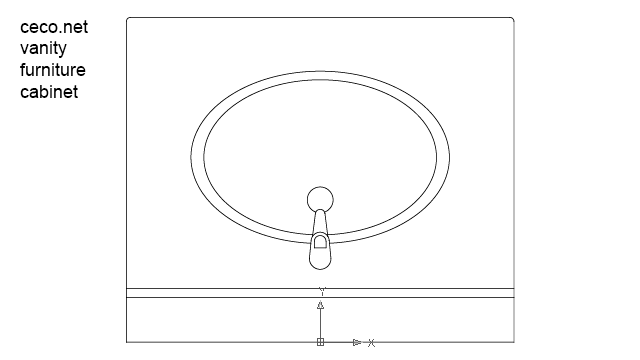 640x360 Autocad Drawing Bathroom Vanity Furniture Dwg - Vanity Drawings