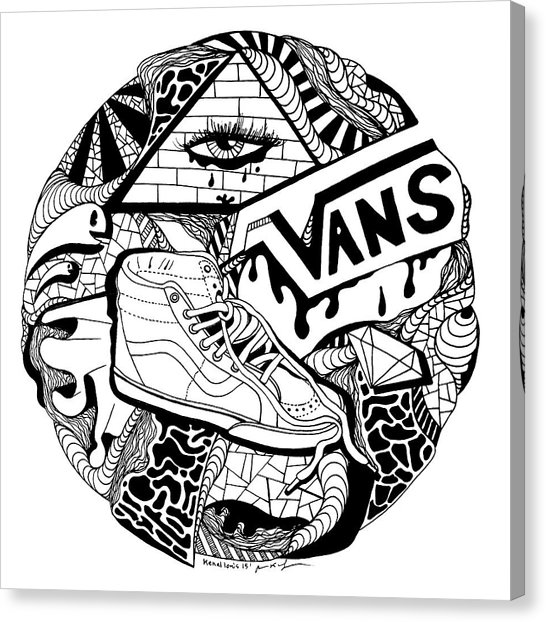 546x622 art circle vans drawing - Vans Drawing