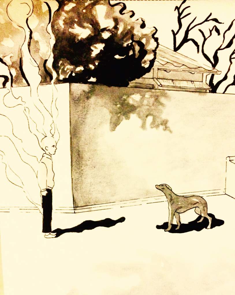 814x1024 inktober day vapor amino - Vapor Drawing