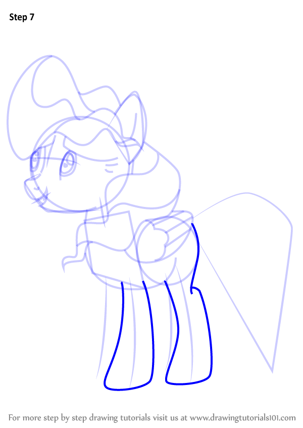 600x846 learn how to draw vapor trail from my little pony - Vapor Drawing