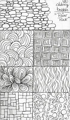234x400 zentangle - Variety Drawing