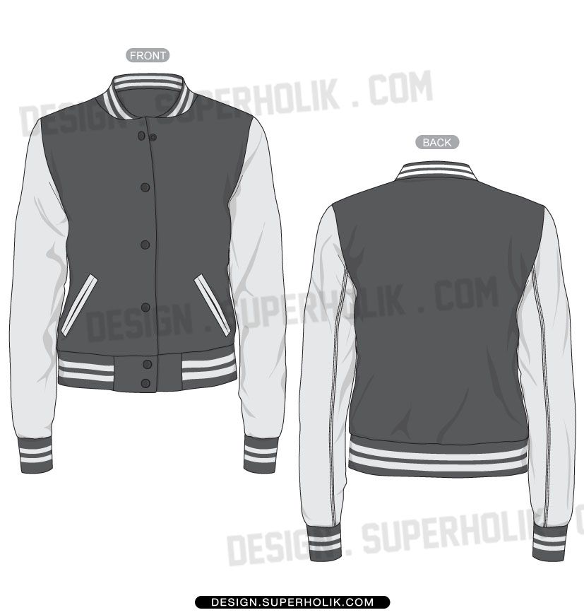 Varsity Jacket Drawing at PaintingValley.com | Explore collection of ...