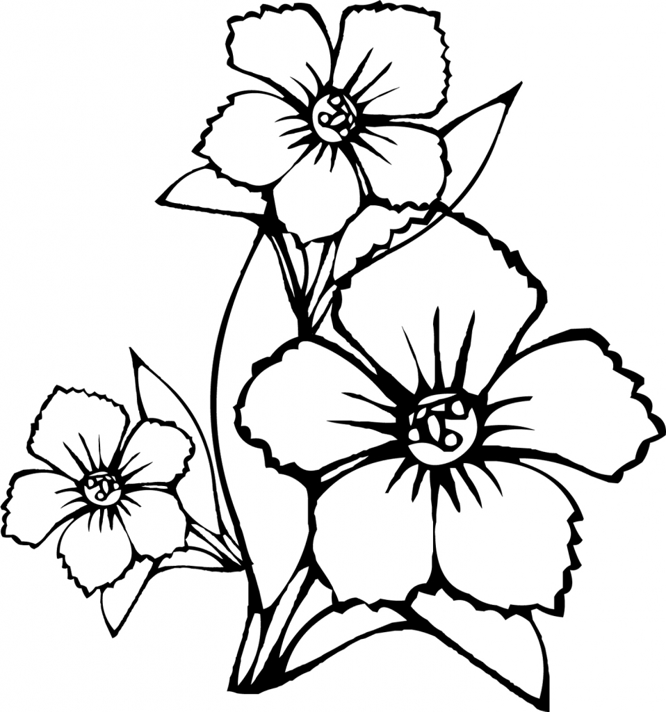 958x1024 Fun To Draw Flower Vase Designs Flowers Drawing For Kids - Vase Drawing For Kids