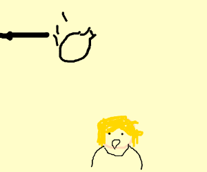 300x250 Vase Pushed Down Over Girl Face Drawing - Vase Face Drawing