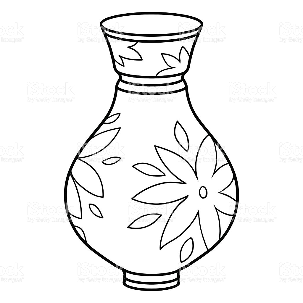 Vase Line Drawing at Explore collection of Vase