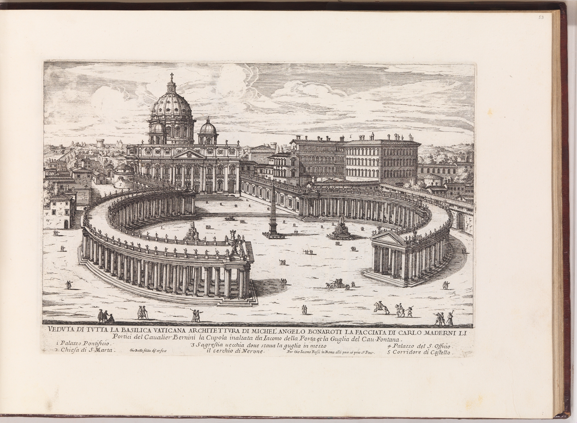 1979x1450 A Couple More Drawings Of The Vatican Rotunda Roger Pearse - Vatican Drawing
