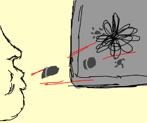 300x250 spitting bullets - Vault Drawing