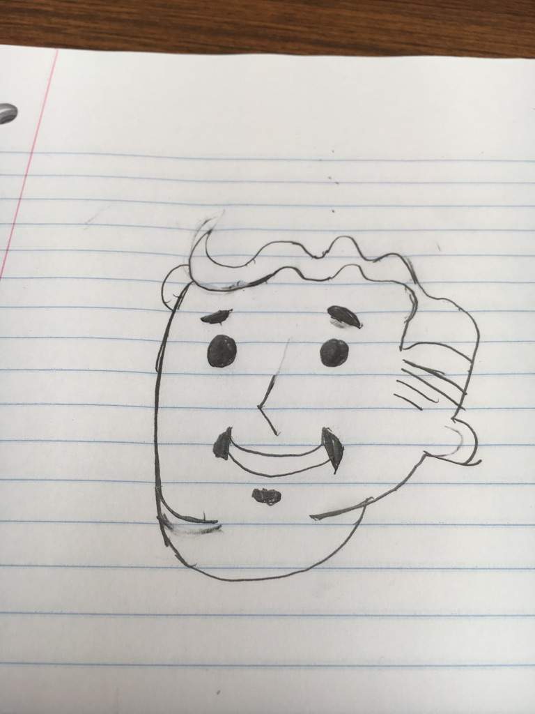 768x1024 vault boy drawing fallout amino - Vault Drawing