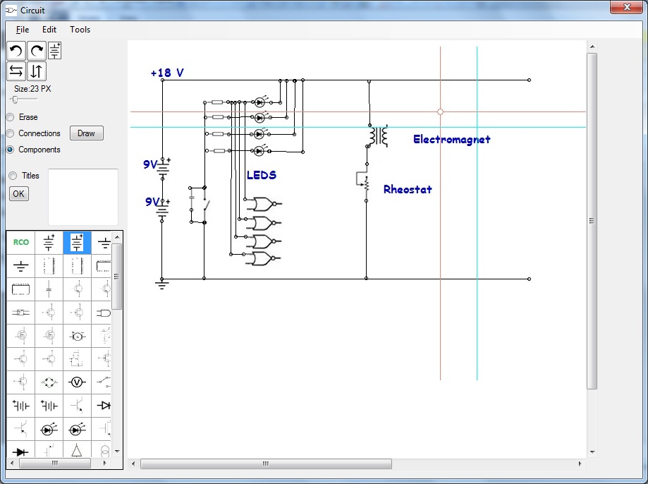 919x686 Crosshair - Vb Drawing