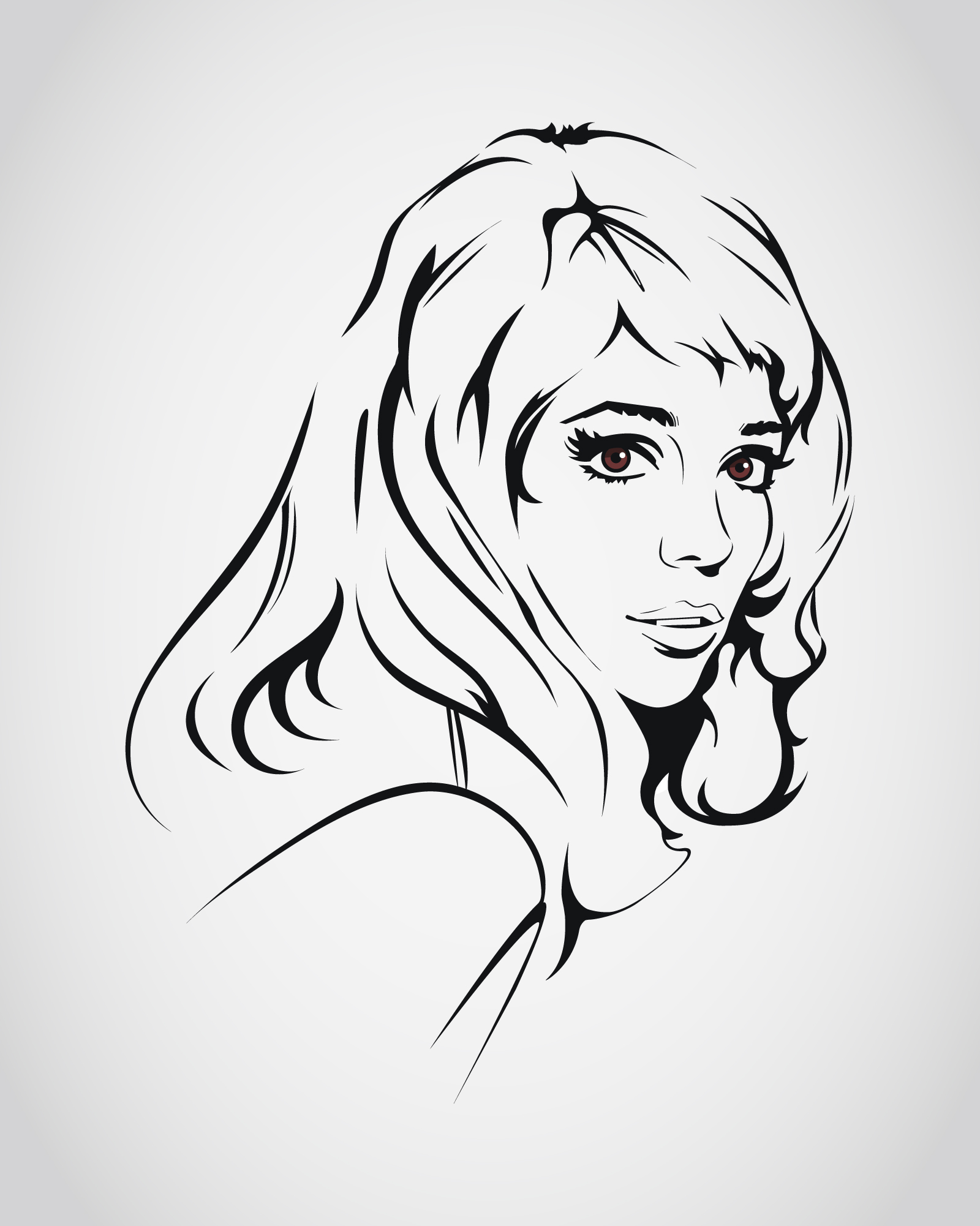 1600x2002 Vector Drawing - Vector Drawing