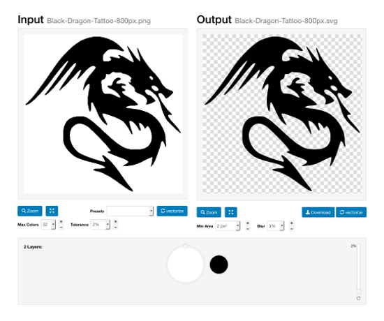 550x460 Online Image Vectorizer - Vector Drawing Online