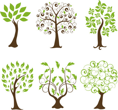 395x368 Abstract Tree Drawing Free Vector Download - Vector Tree Drawing