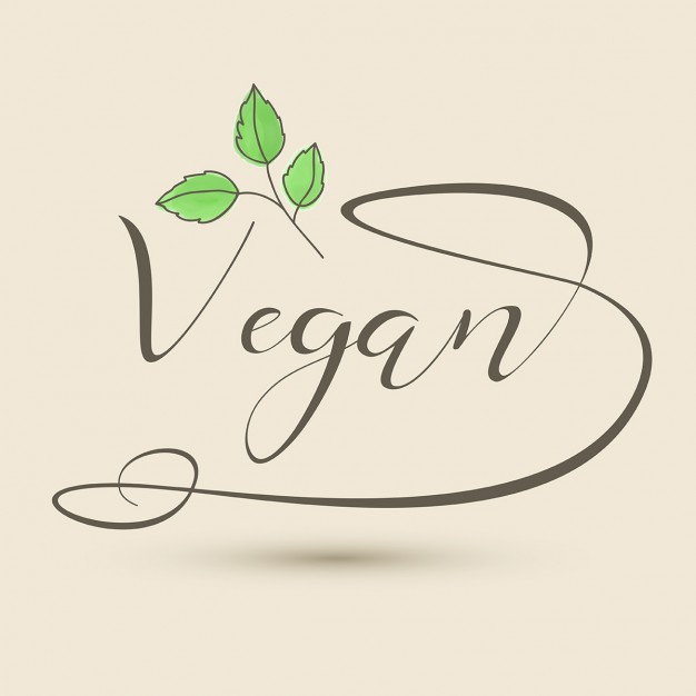 626x626 Hand Drawn Decorative Vegan Logo Vector Free Download - Vegan Drawing