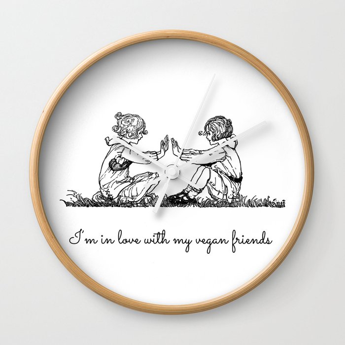 700x700 I'm In Love With My Vegan Friends - Vegan Drawing