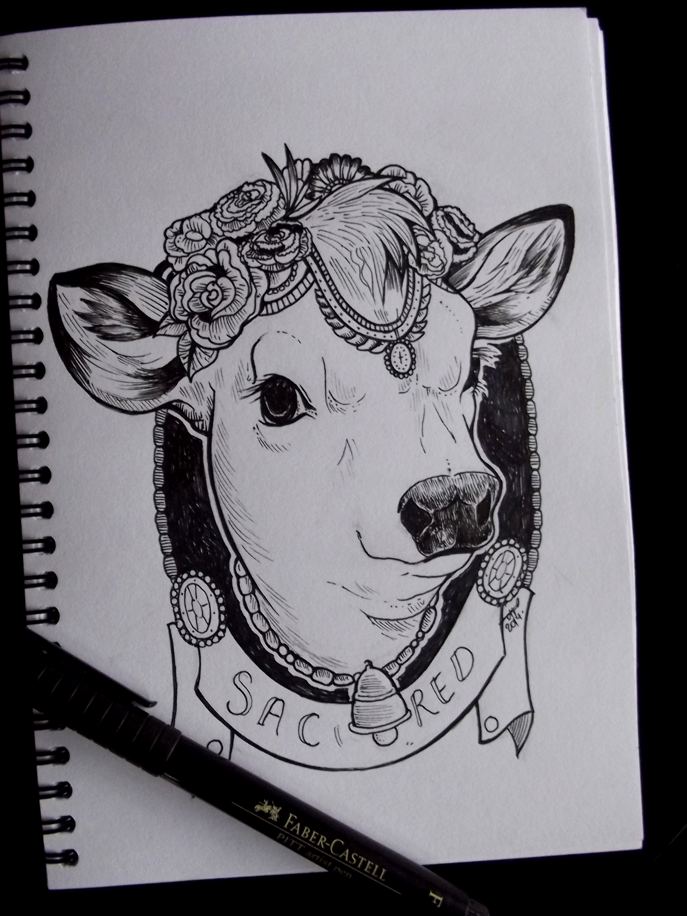 2304x3072 move on, leather and fur! and accepting non vegan clothing gifts - Vegan Drawing