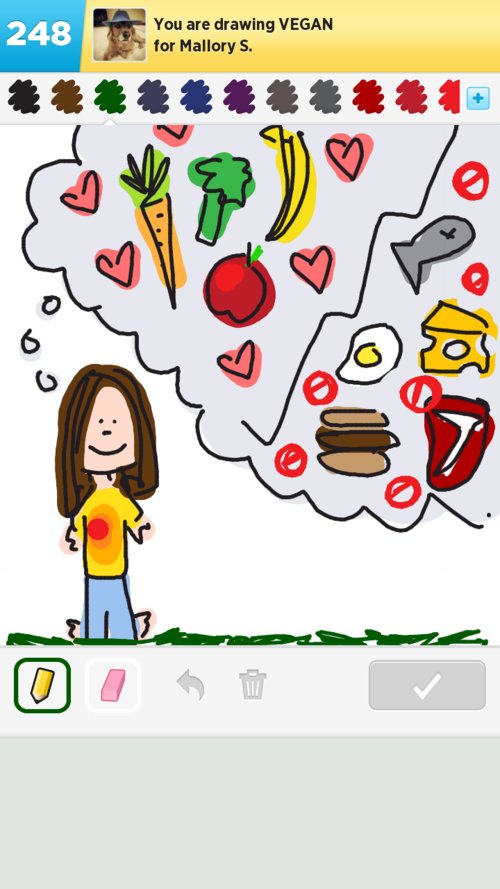 500x889 Vegan Drawings - Vegan Drawing