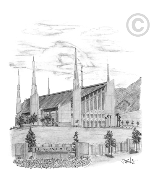 511x650 las vegas nevada temple - Vegas Drawing