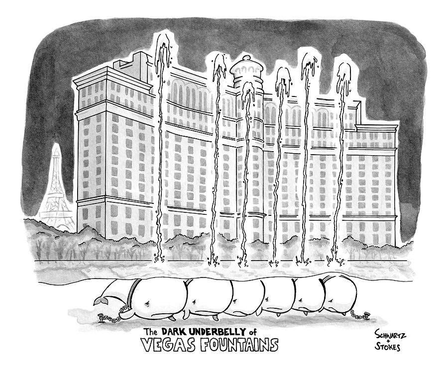 900x742 title the dark underbelly of vegas fountains drawing - Vegas Drawing