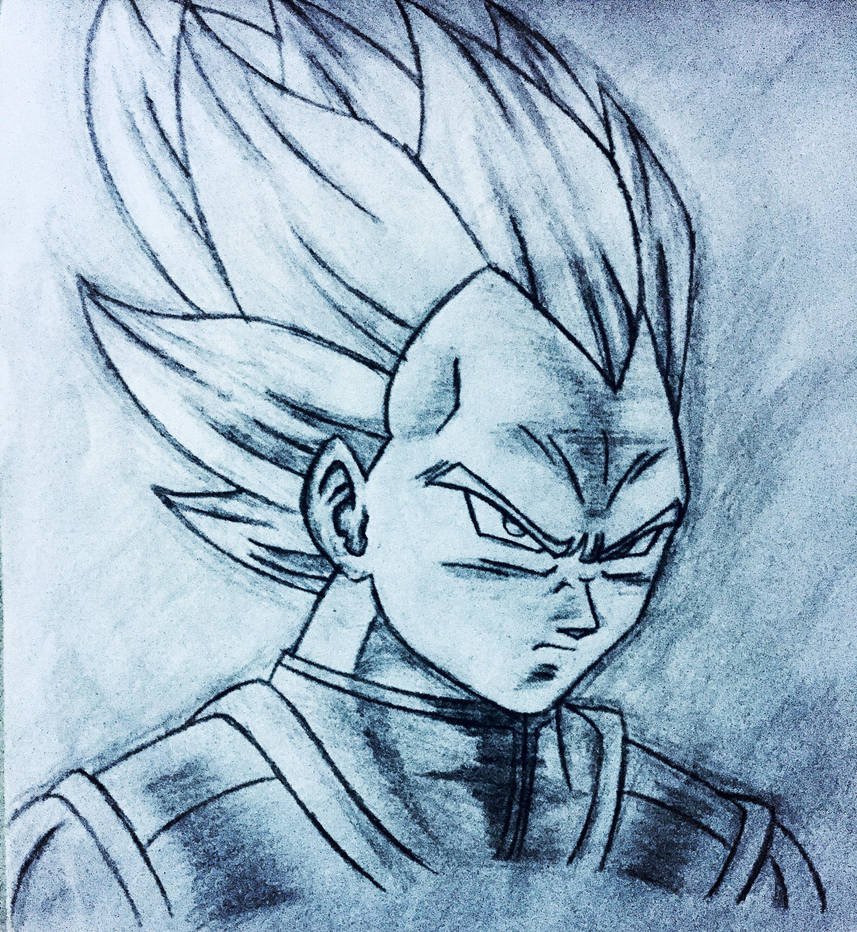 Vegeta Drawing at PaintingValley.com | Explore collection of Vegeta Drawing