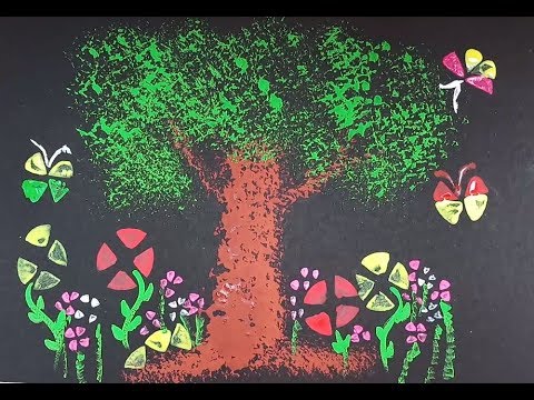 480x360 Vegetable Painting Vacation Activity Doodle Art Drawing - Vegetable Garden Drawing