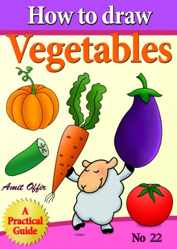 356x500 how to draw vegetables - Vegetables Cartoon Drawing